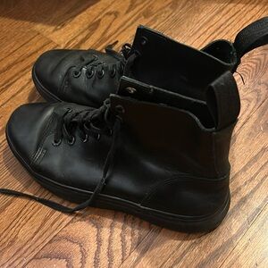 All black Doc Martens